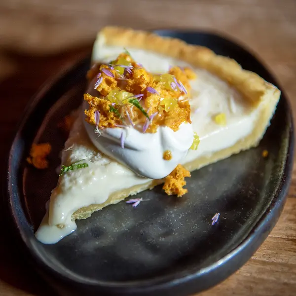 Keylime-Honey Tart    