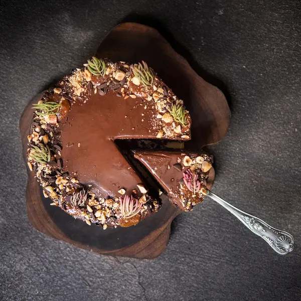 Chocolate Praline Cake (whole) - 24 hr advance ordering required