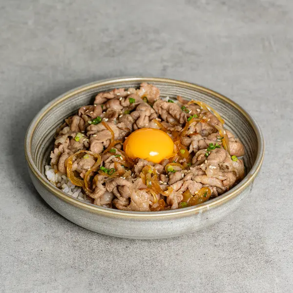 JAPANESE PORK RICE BOWL (ข้าวหน้าหมู)