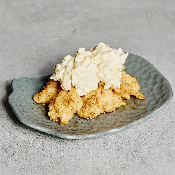 CHICKEN NUMBAN (ไก่ทอดราดซอสนัมบัง)