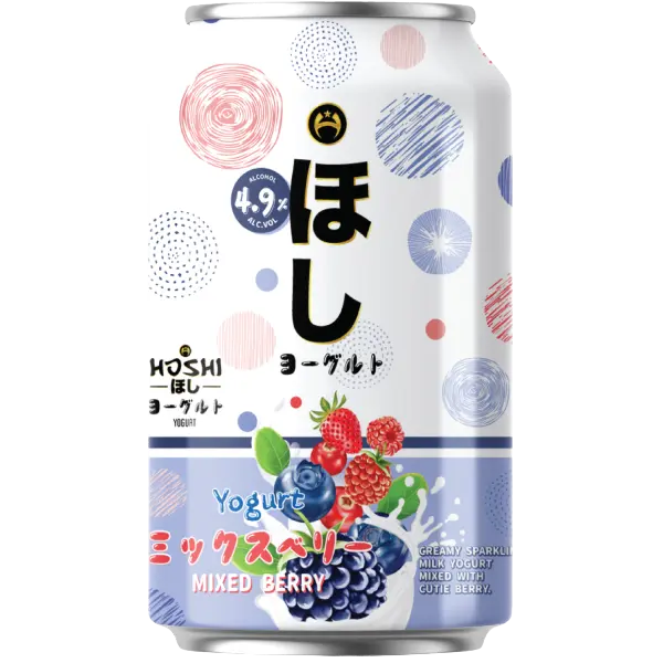 HOSHI CHU-HI MIXED BERRY YOGURT (CAN)