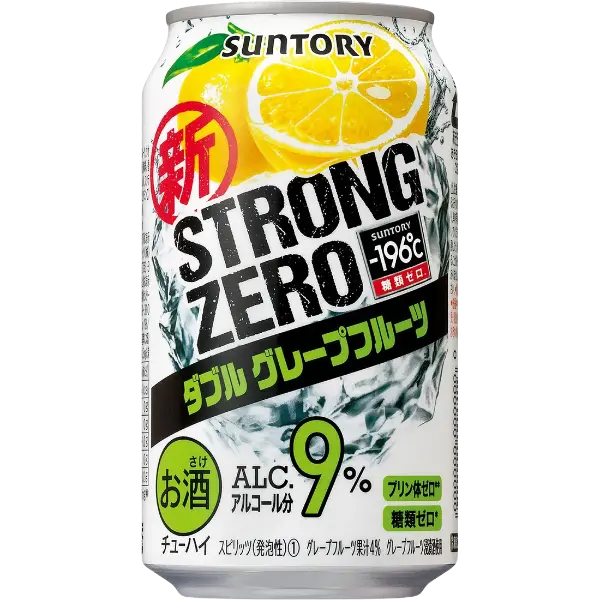 STRONG ZERO DOUBLE GRAPEFRUIT (CAN)