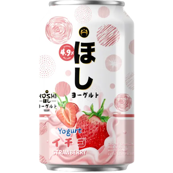 HOSHI CHU-HI STRAWBERRY YOGURT (CAN)