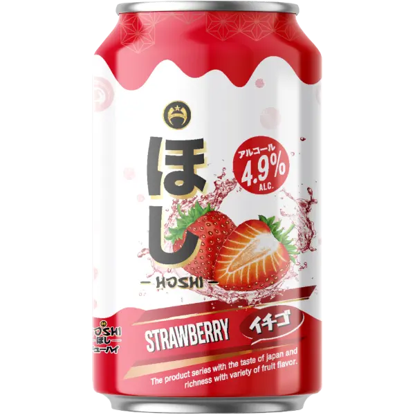 HOSHI CHU-HI STRAWBERRY (CAN)