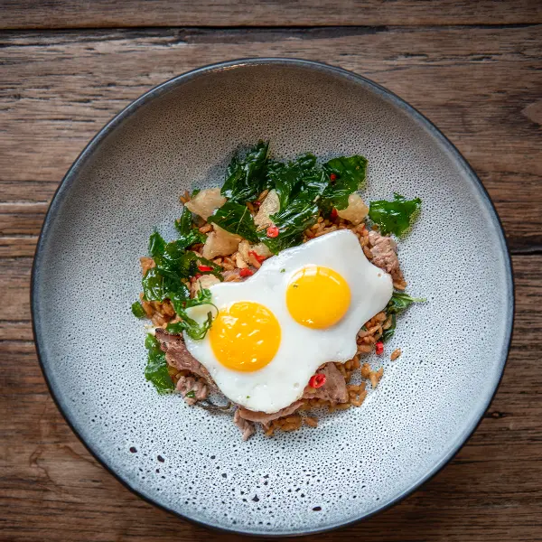 Khao Pad Krapao Nuea